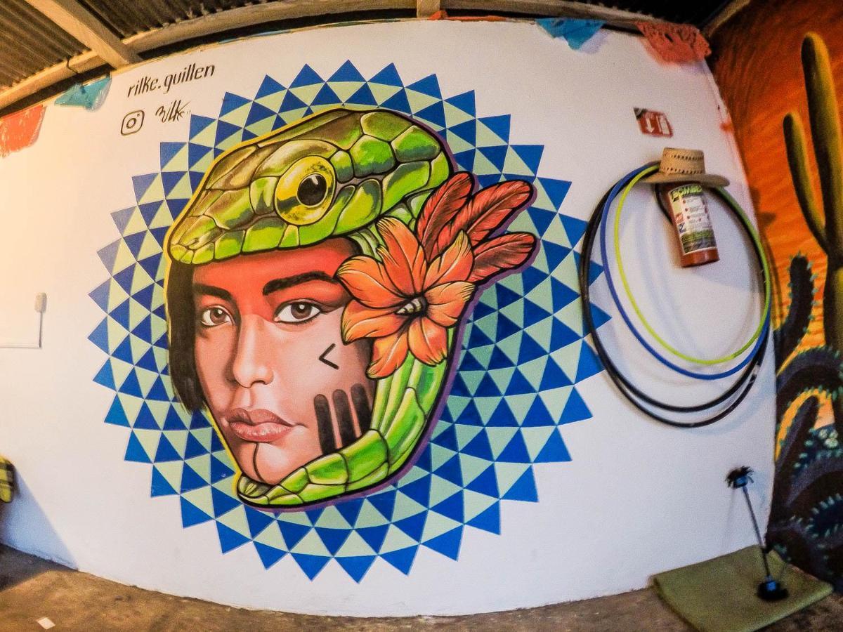 Hostel El Nagual San Cristóbal de Las Casas Kültér fotó